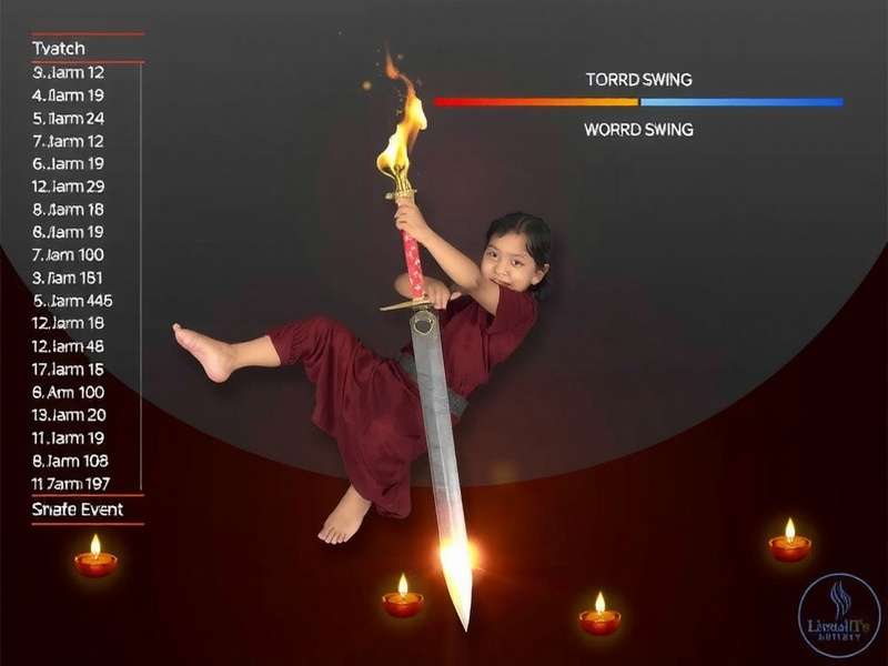 Torch Sword Swing Diwali Event